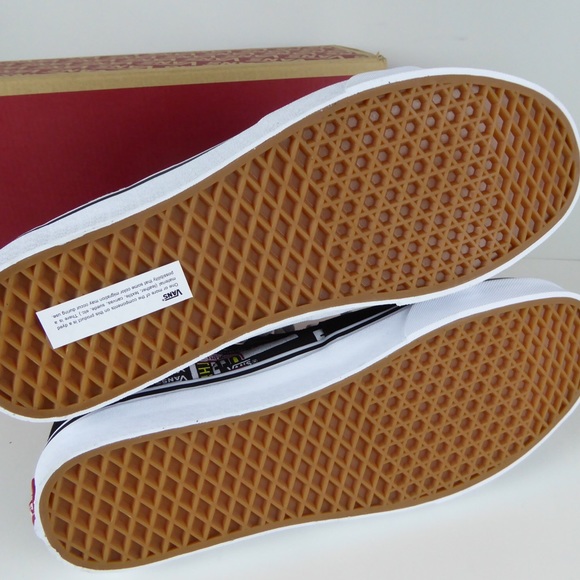 Vans Sk8 Hi Label Mix Canvas & Suede Sneakers NIB - Picture 6 of 8